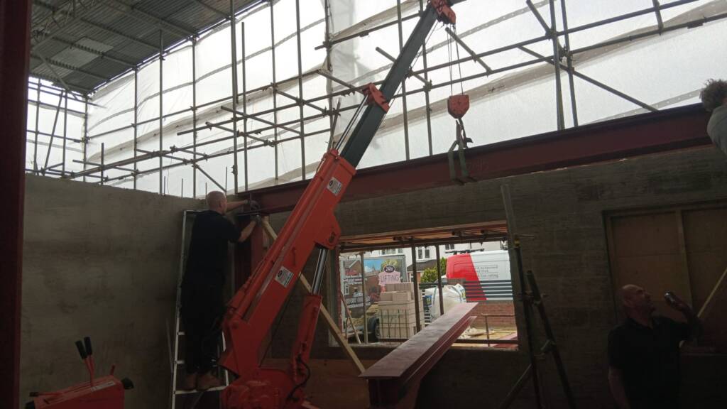 24 hour crane lifting for building sites