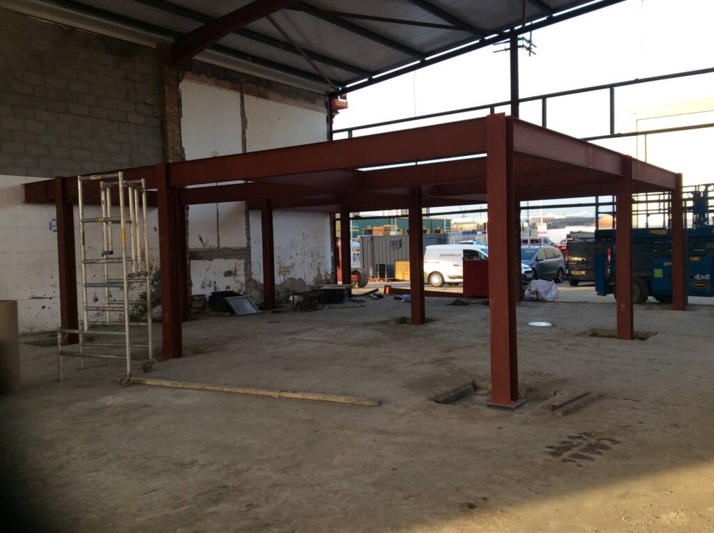 building external steelwork 2