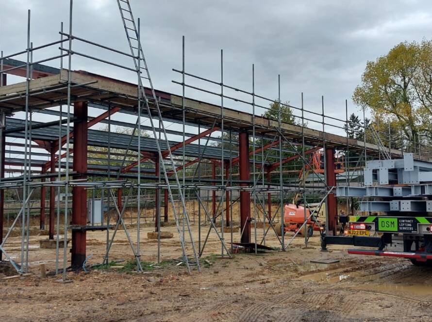 Steel Beam Lifting